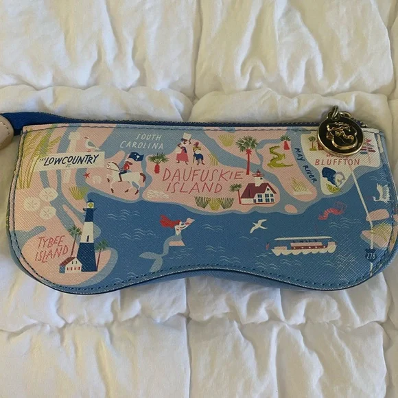 Spartina 449 Hilton head/ Daufuskie  Island Eyeglass Case - Picture 3 of 12